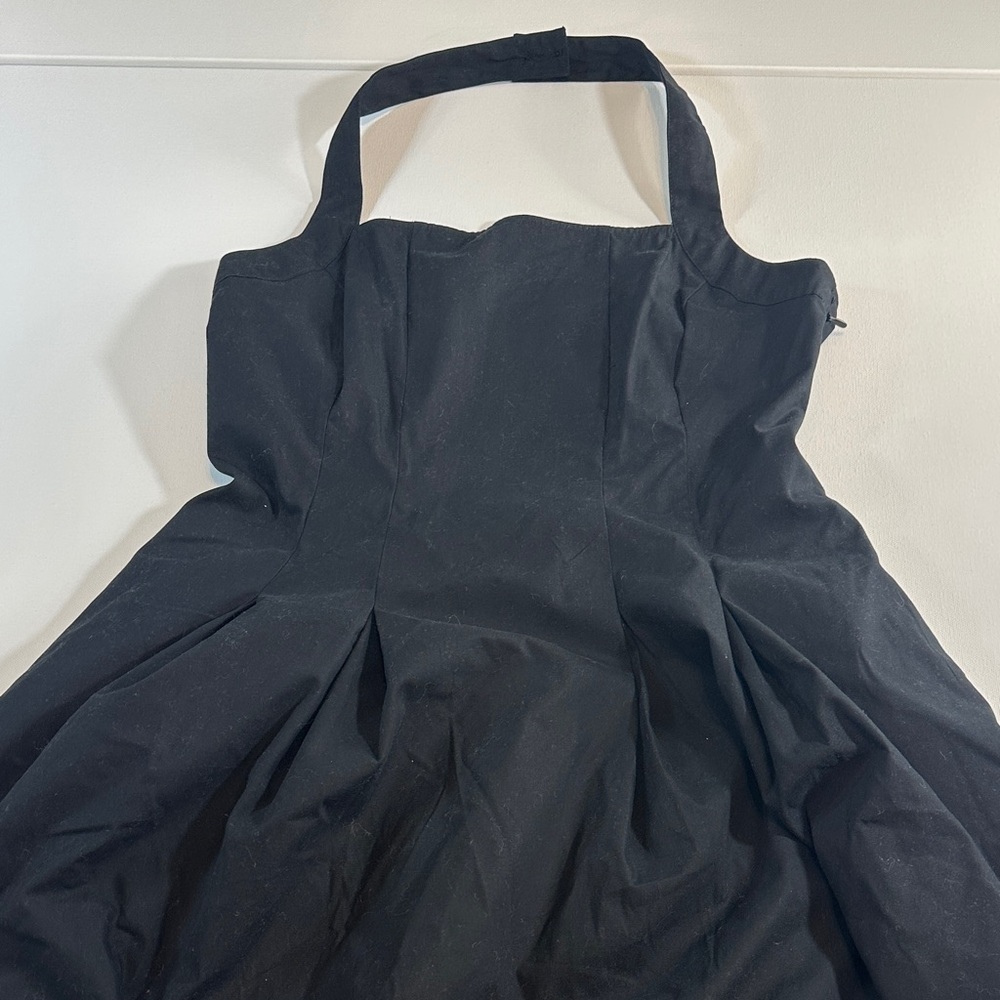 New Day Maxi Halter Dress in Black NWT Size M - Picture 2 of 7